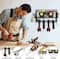 NEX™ 17" Black Wall-Mounted Power Tool Storage Rack with Basket